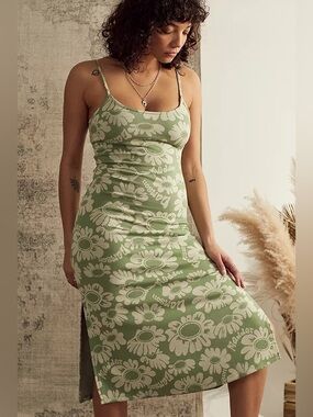 naomi tie straps midi dress Naomi